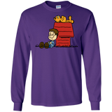 T-Shirts Purple / S Jon Brown Men's Long Sleeve T-Shirt