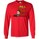 T-Shirts Red / S Jon Brown Men's Long Sleeve T-Shirt