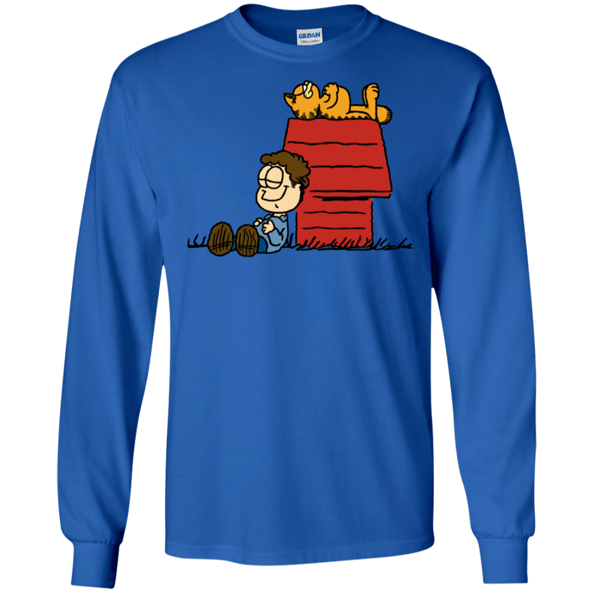 T-Shirts Royal / S Jon Brown Men's Long Sleeve T-Shirt