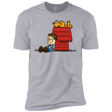 T-Shirts Heather Grey / X-Small Jon Brown Men's Premium T-Shirt