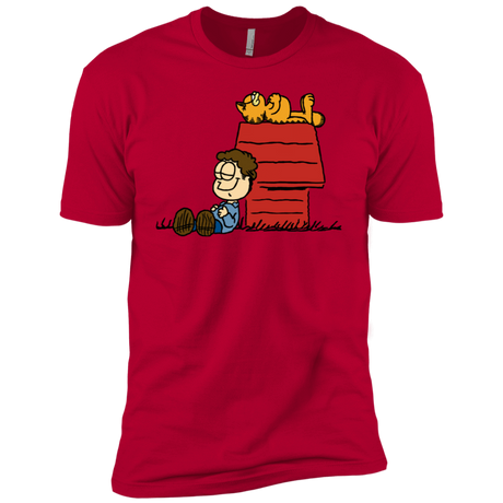 T-Shirts Red / X-Small Jon Brown Men's Premium T-Shirt