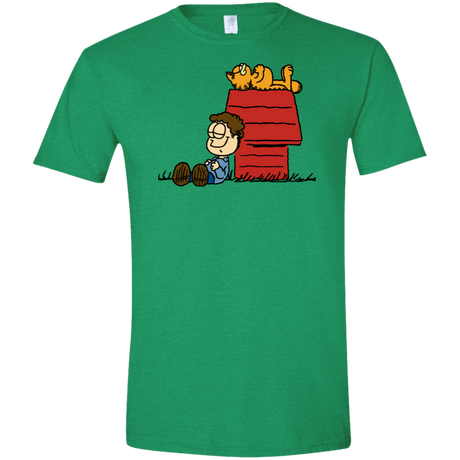 T-Shirts Heather Irish Green / S Jon Brown Men's Semi-Fitted Softstyle