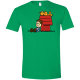 T-Shirts Irish Green / S Jon Brown Men's Semi-Fitted Softstyle
