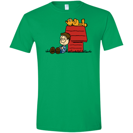 T-Shirts Irish Green / S Jon Brown Men's Semi-Fitted Softstyle