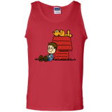 T-Shirts Red / S Jon Brown Men's Tank Top