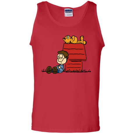 T-Shirts Red / S Jon Brown Men's Tank Top
