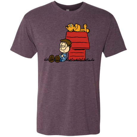 T-Shirts Vintage Purple / S Jon Brown Men's Triblend T-Shirt