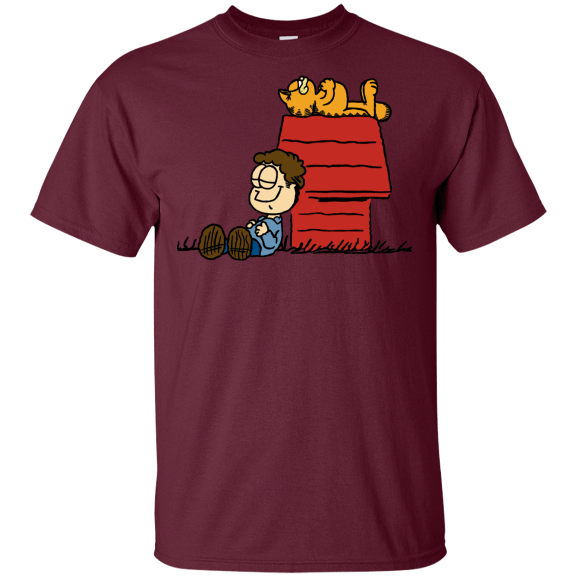 T-Shirts Maroon / S Jon Brown T-Shirt