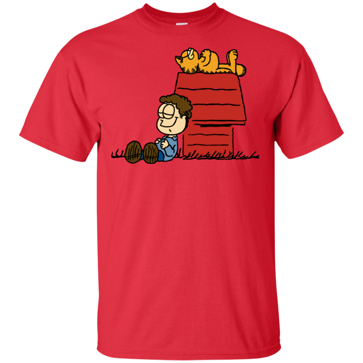 T-Shirts Red / S Jon Brown T-Shirt