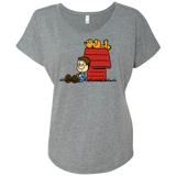 T-Shirts Premium Heather / X-Small Jon Brown Triblend Dolman Sleeve