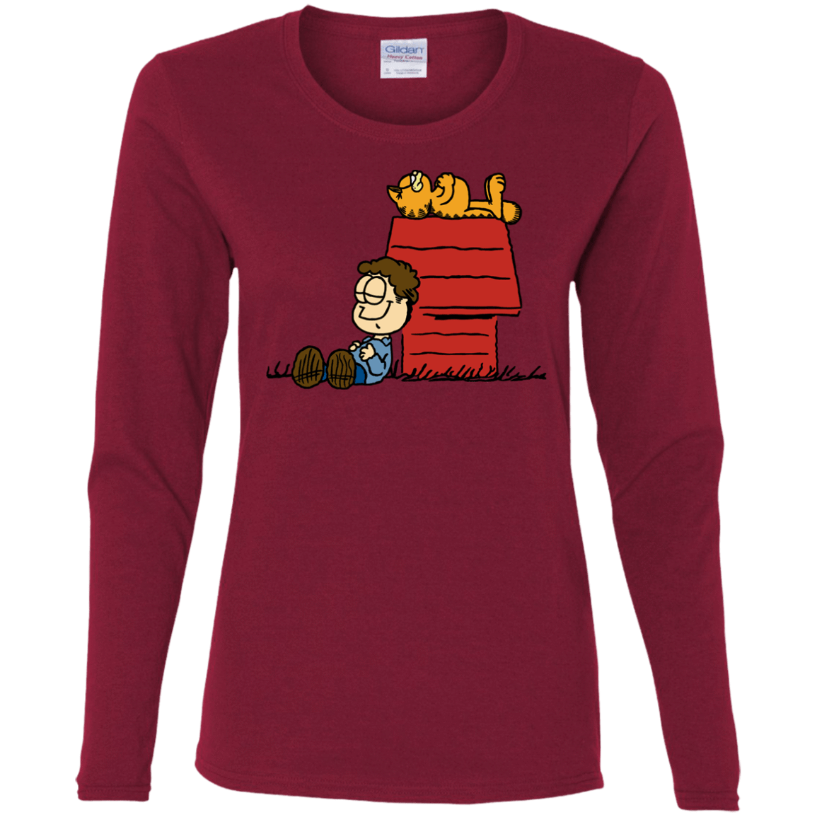 T-Shirts Cardinal / S Jon Brown Women's Long Sleeve T-Shirt