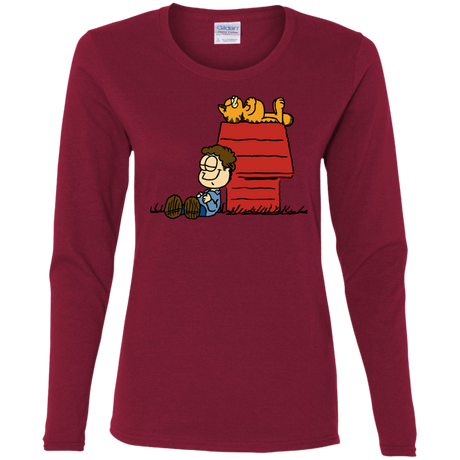 T-Shirts Cardinal / S Jon Brown Women's Long Sleeve T-Shirt