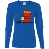 T-Shirts Royal / S Jon Brown Women's Long Sleeve T-Shirt