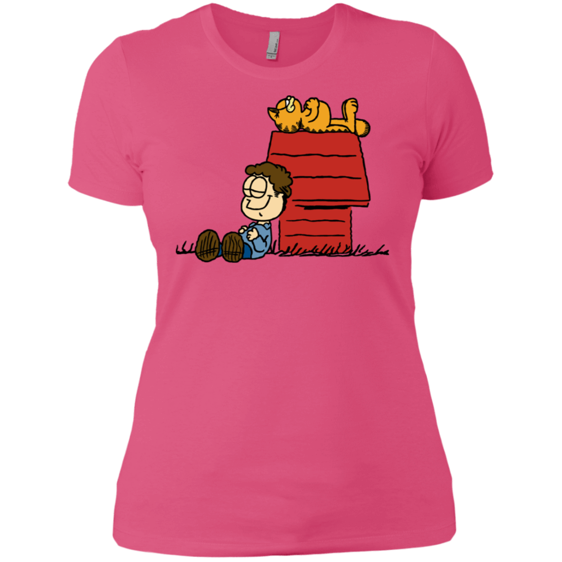 T-Shirts Hot Pink / X-Small Jon Brown Women's Premium T-Shirt