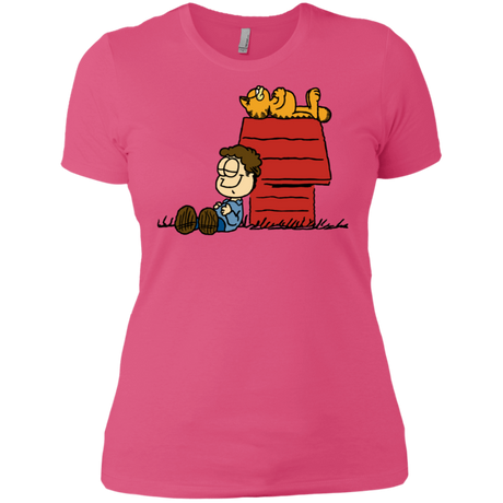 T-Shirts Hot Pink / X-Small Jon Brown Women's Premium T-Shirt