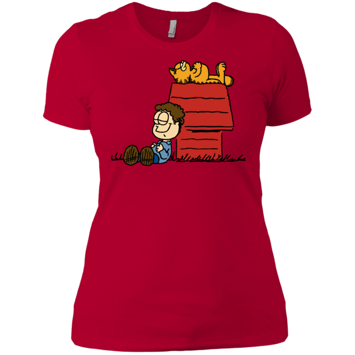 T-Shirts Red / X-Small Jon Brown Women's Premium T-Shirt