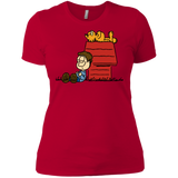 T-Shirts Red / X-Small Jon Brown Women's Premium T-Shirt