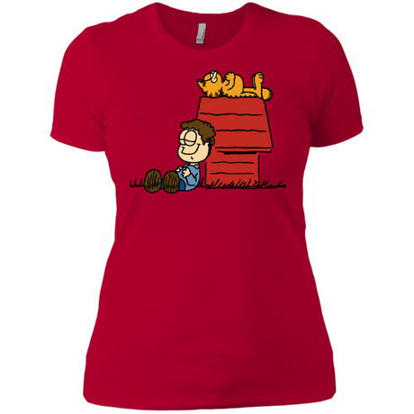 T-Shirts Red / X-Small Jon Brown Women's Premium T-Shirt