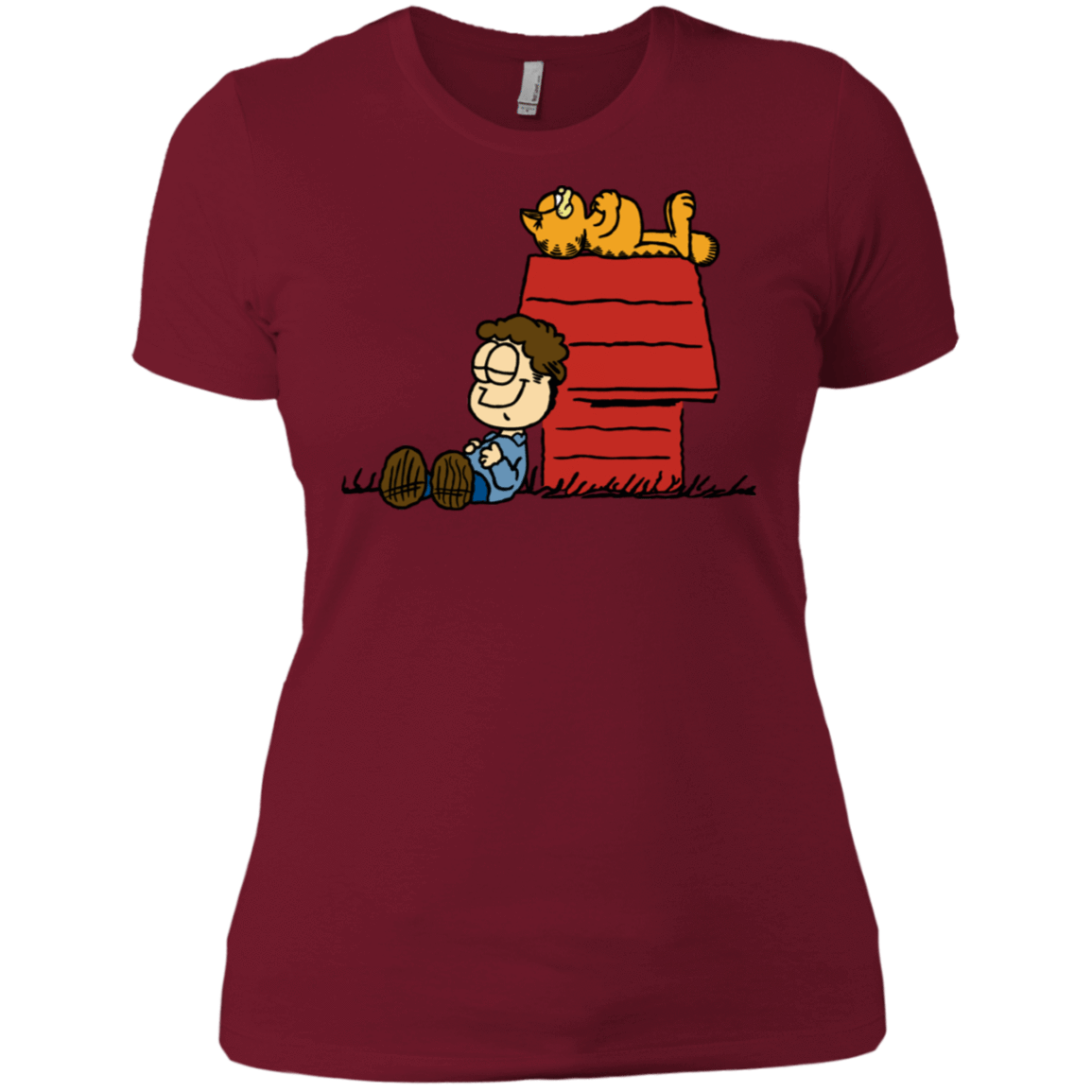 T-Shirts Scarlet / X-Small Jon Brown Women's Premium T-Shirt