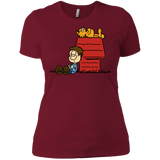 T-Shirts Scarlet / X-Small Jon Brown Women's Premium T-Shirt