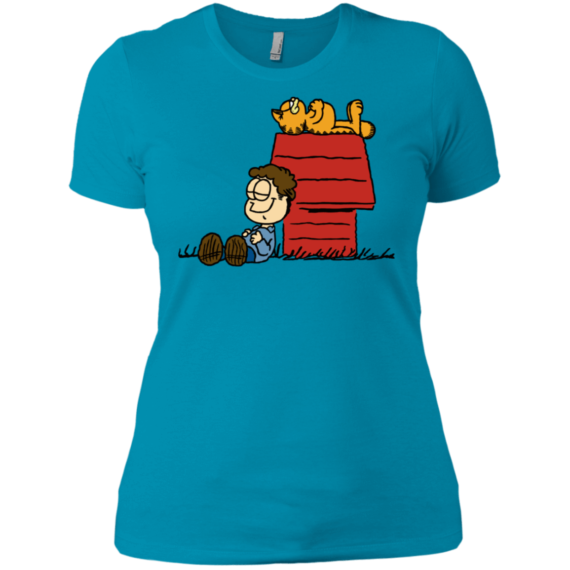 T-Shirts Turquoise / X-Small Jon Brown Women's Premium T-Shirt
