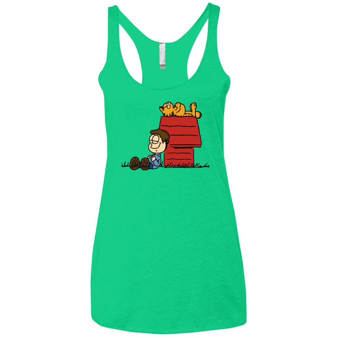 T-Shirts Envy / X-Small Jon Brown Women's Triblend Racerback Tank