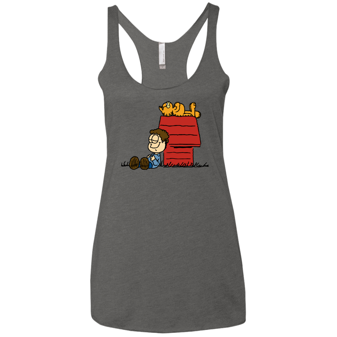 T-Shirts Premium Heather / X-Small Jon Brown Women's Triblend Racerback Tank