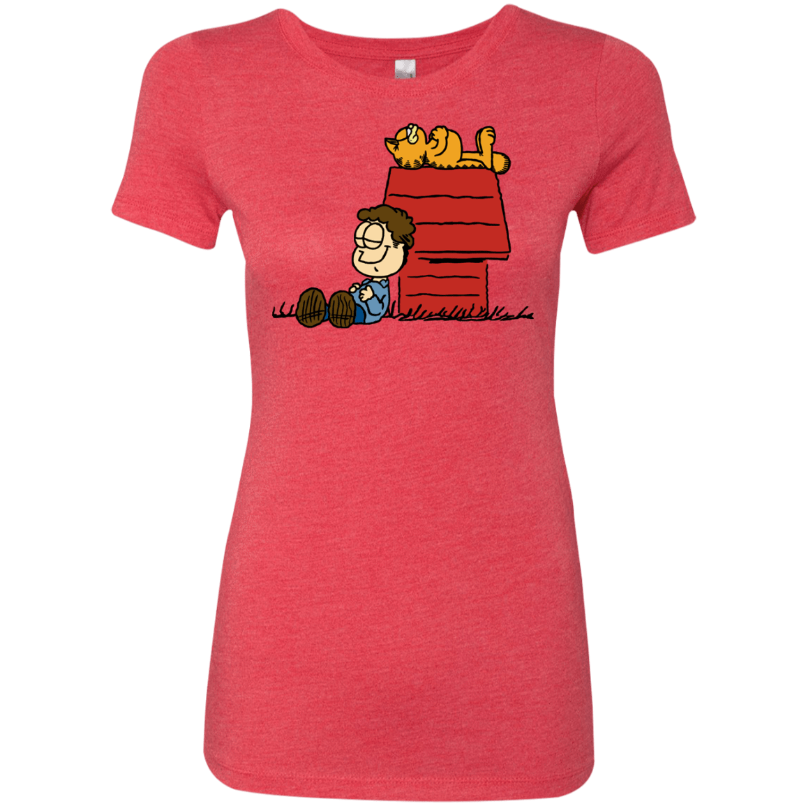 T-Shirts Vintage Red / S Jon Brown Women's Triblend T-Shirt