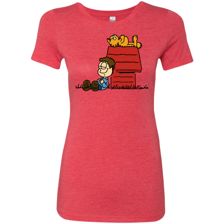 T-Shirts Vintage Red / S Jon Brown Women's Triblend T-Shirt
