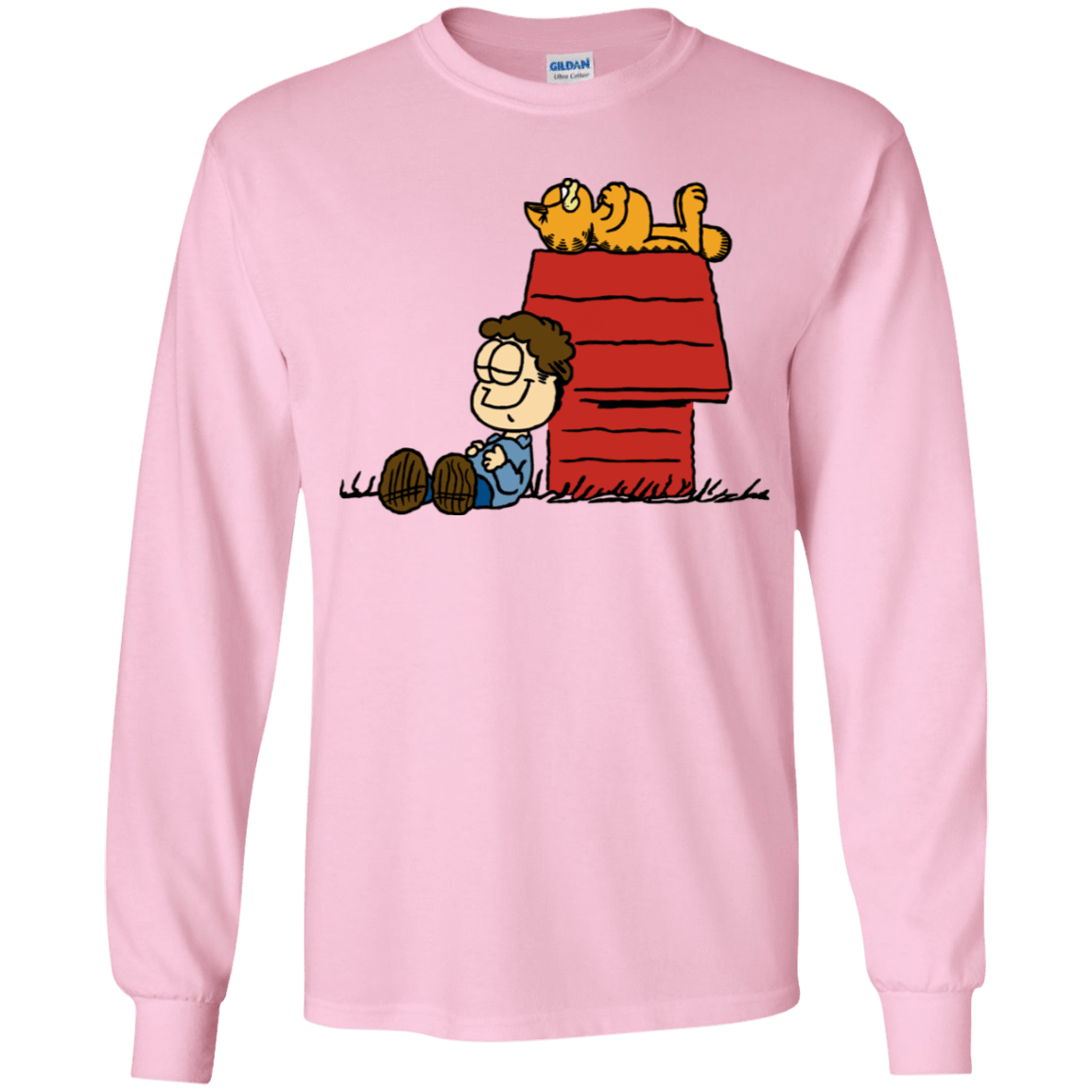 T-Shirts Light Pink / YS Jon Brown Youth Long Sleeve T-Shirt