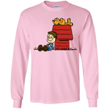 T-Shirts Light Pink / YS Jon Brown Youth Long Sleeve T-Shirt