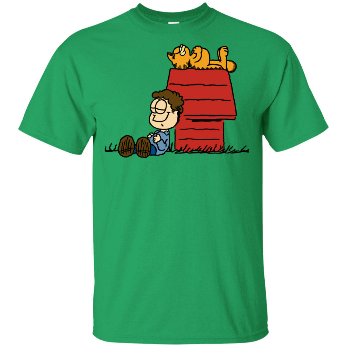 T-Shirts Irish Green / YXS Jon Brown Youth T-Shirt
