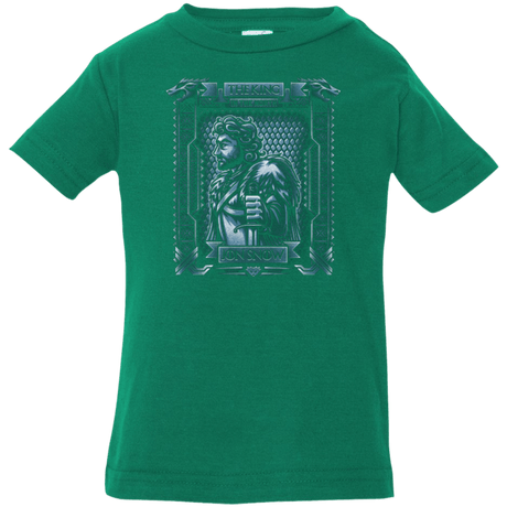 T-Shirts Kelly / 6 Months Jon Snow King in the North Infant Premium T-Shirt