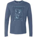 T-Shirts Indigo / Small Jon Snow King in the North Men's Premium Long Sleeve