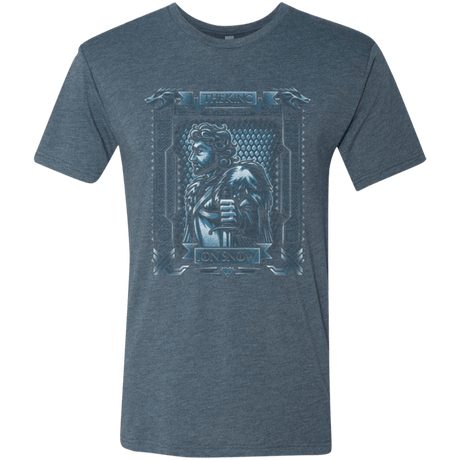 Jon Snow King in the North Men's Triblend T-Shirt