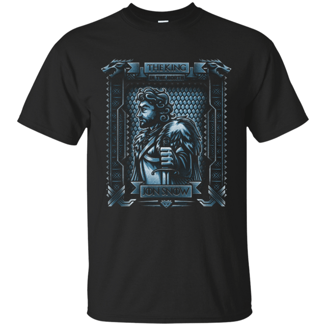 T-Shirts Black / Small Jon Snow King in the North T-Shirt