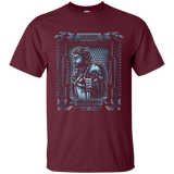 T-Shirts Maroon / Small Jon Snow King in the North T-Shirt