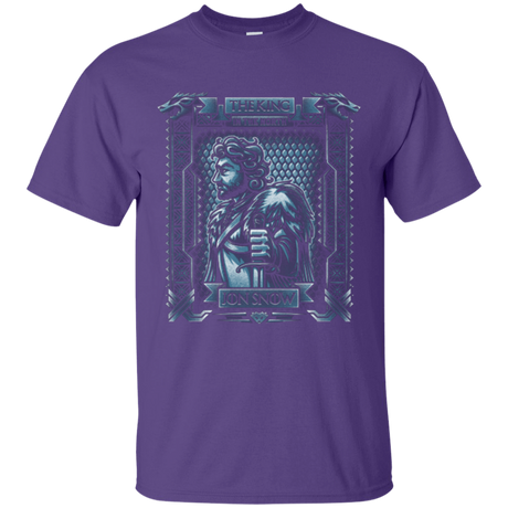T-Shirts Purple / Small Jon Snow King in the North T-Shirt