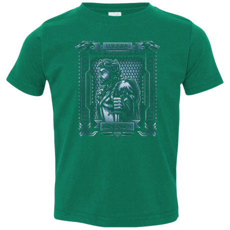 T-Shirts Kelly / 2T Jon Snow King in the North Toddler Premium T-Shirt