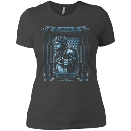 T-Shirts Heavy Metal / X-Small Jon Snow King in the North Women's Premium T-Shirt