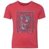 T-Shirts Vintage Red / YXS Jon Snow King in the North Youth Triblend T-Shirt