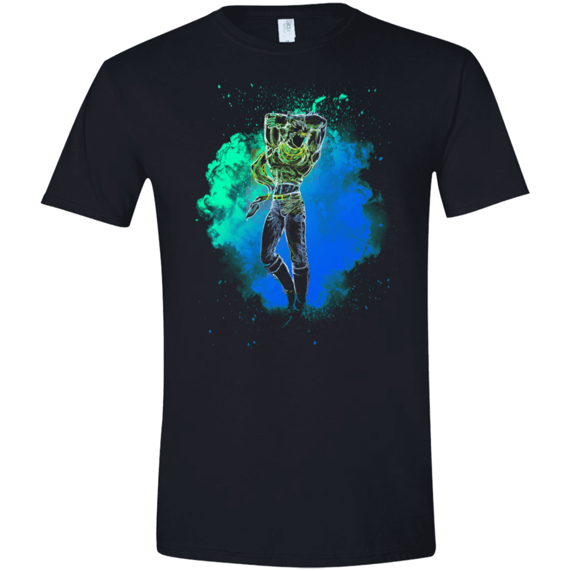 T-Shirts Black / X-Small Joseph Joestar Soul Men's Semi-Fitted Softstyle