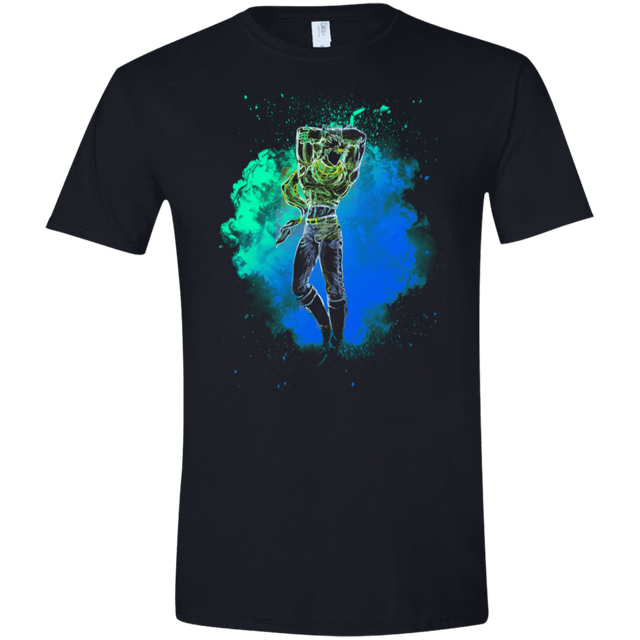 T-Shirts Black / X-Small Joseph Joestar Soul Men's Semi-Fitted Softstyle