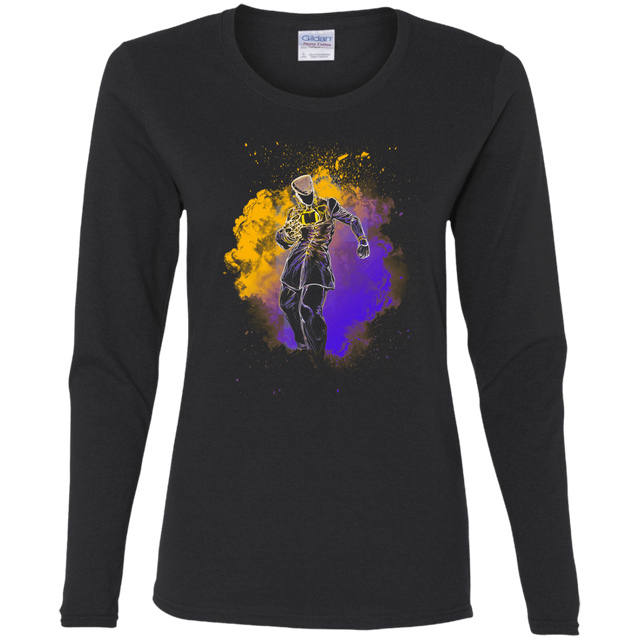 T-Shirts Black / S Josuke Soul Women's Long Sleeve T-Shirt