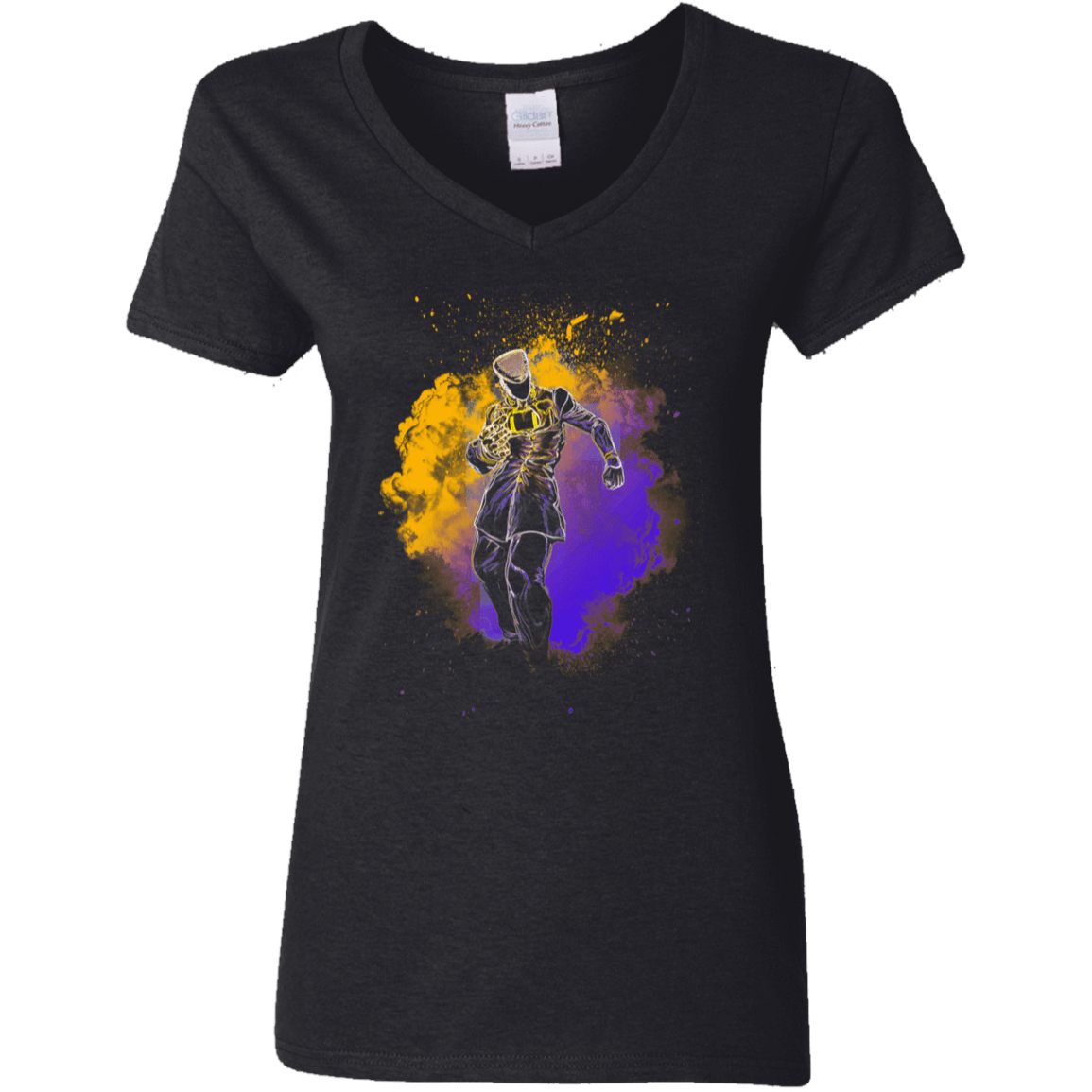 T-Shirts Black / S Josuke Soul Women's V-Neck T-Shirt