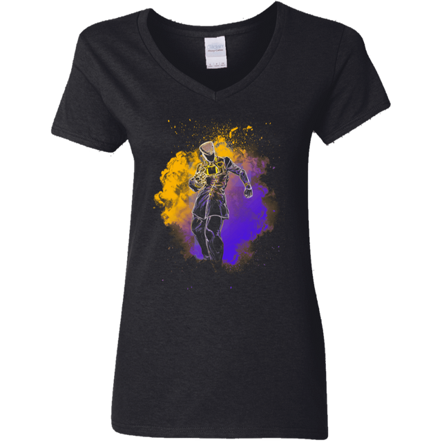 T-Shirts Black / S Josuke Soul Women's V-Neck T-Shirt