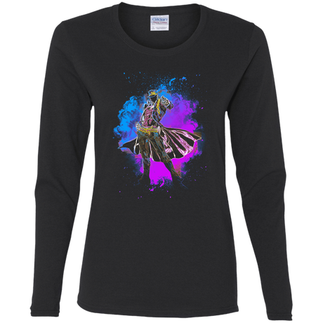 T-Shirts Black / S Jotaro Soul Women's Long Sleeve T-Shirt