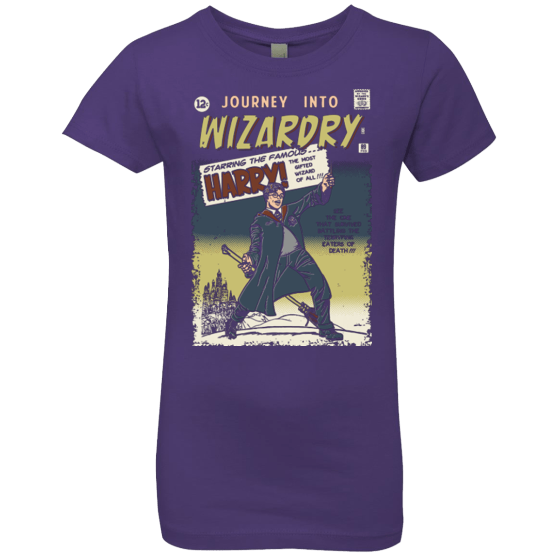 T-Shirts Purple Rush / YXS Journey into Wizardry Girls Premium T-Shirt