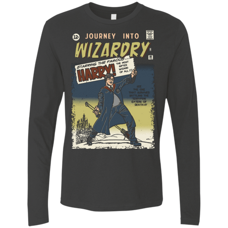 T-Shirts Heavy Metal / Small Journey into Wizardry Men's Premium Long Sleeve