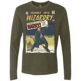 T-Shirts Military Green / Small Journey into Wizardry Men's Premium Long Sleeve